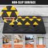 TROPOW Cable Protector Ramp, Speed Bumps for Road,  Pack  Channel Rubber Speed Bump Rated Load Capacity Protective Wire Cord Ramp - 4 of 4