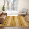 Little Arrow Design Co ivy stripes mustard Rug - Deny Designs - 2 of 3