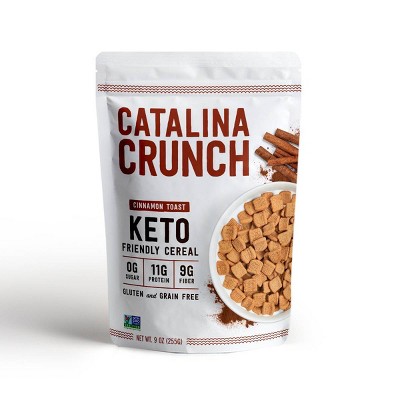 Catalina Crunch Cinnamon Toast Keto Cereal - 9oz
