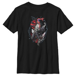 Boy's Husky Marvel Spider-Man Venom Mask Symbol - 1 of 3