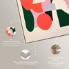 Art Remedy Scattered Petals Shapes Contemporary Shapes Abstract Wall Art Framed - 4 of 4