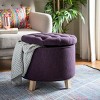 Amelia Tufted Storage Ottoman  - Safavieh - image 4 of 4