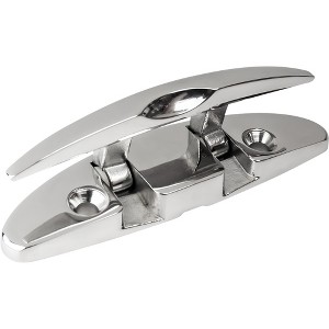 Seadog Stainless Steel 5" Oval Folding Cleat Boat Equipment 0411251 - 1 of 2