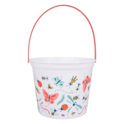 Jumbo Plastic Easter Bucket Printed Bugs and Insects - Spritz™