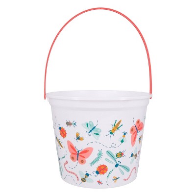 Jumbo Plastic Easter Bucket Printed Bugs and Insects - Spritz™