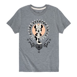 Boys' - Disney - Relax Breathe Chill Short Sleeve Graphic T-Shirt - 1 of 4