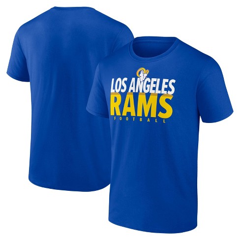 Los angeles rams tshirt hotsell