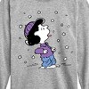 Boys' - Peanuts - Lucy Snow Long Sleeve Graphic T-Shirt - 2 of 4