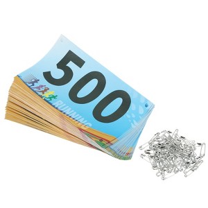 Unique Bargains Tearproof Sports Game Basketball Running Bib Competitor Numbers - 1 of 4