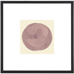 Marble Collector - 16" X 16" - Antique Ivory/Lilac - Framed Wall Art - WLA2035 - Safavieh - 1 of 4