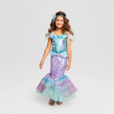 mermaid dress up kids