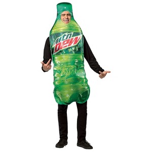 Imposta Costumes Adult  Mountain Dew Bottle Costume - One Size - Green - 1 of 2