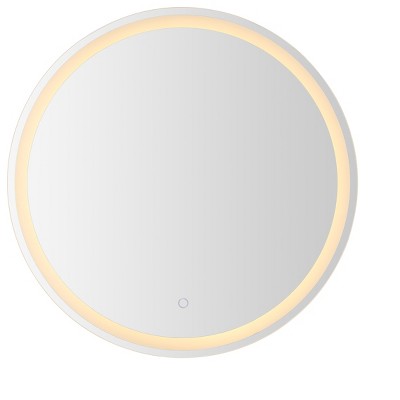 Dane 27" Round Frameless LED Bathroom Vanity Mirror