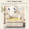 Ridstar Oversized Accent Chair, Armchair For Living Room-Beige - 3 of 4