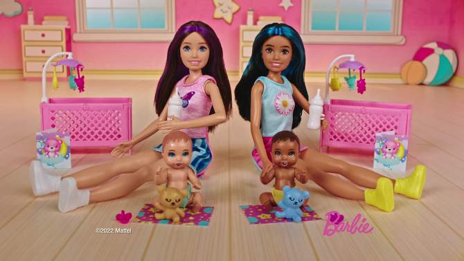 Barbie Skipper Babysitters, Inc. Dolls and Playset, 2 of 8, play video