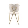 Meridian Furniture,Angel Velvet Dining Chair, Set of 2 - 2 of 4