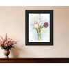 HomeRoots Flower Farm Bouquet Black Framed Print Wall Art - 2 of 4