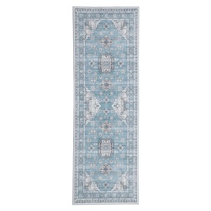 Coolmee Area Rugs for Living Room Non-Slip Backing Washable Rug Soft Carpet for Bedroom Dining Room Vintage - 1 of 4
