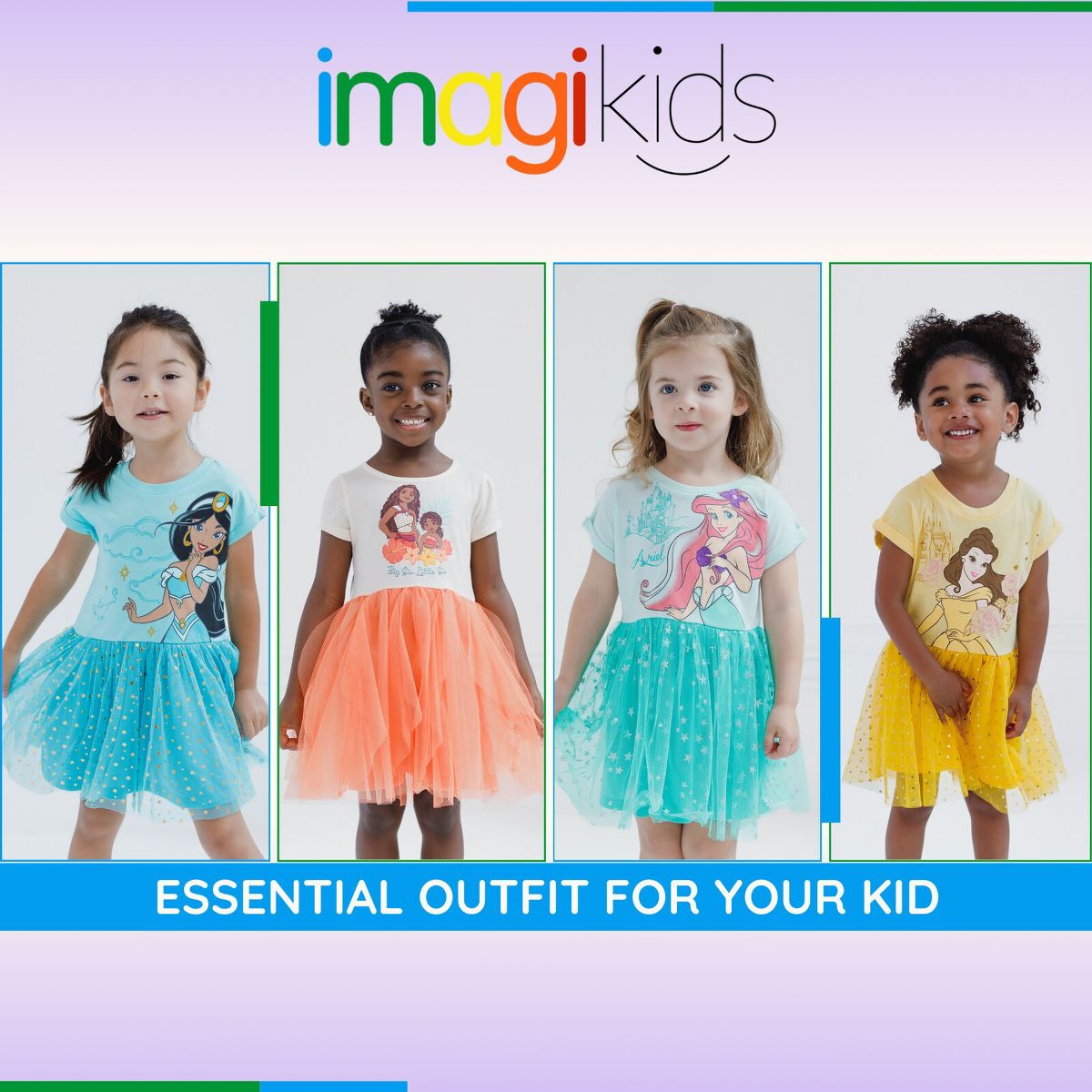 Disney Toddler Girls' Short Sleeve Tutu Dress - thumbnail 9