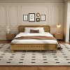 Queen Size Pine Wood Platform Bed Frame  Streamlined Design, Sturdy Frame, Easy Assembly-- Frevyn - 2 of 4