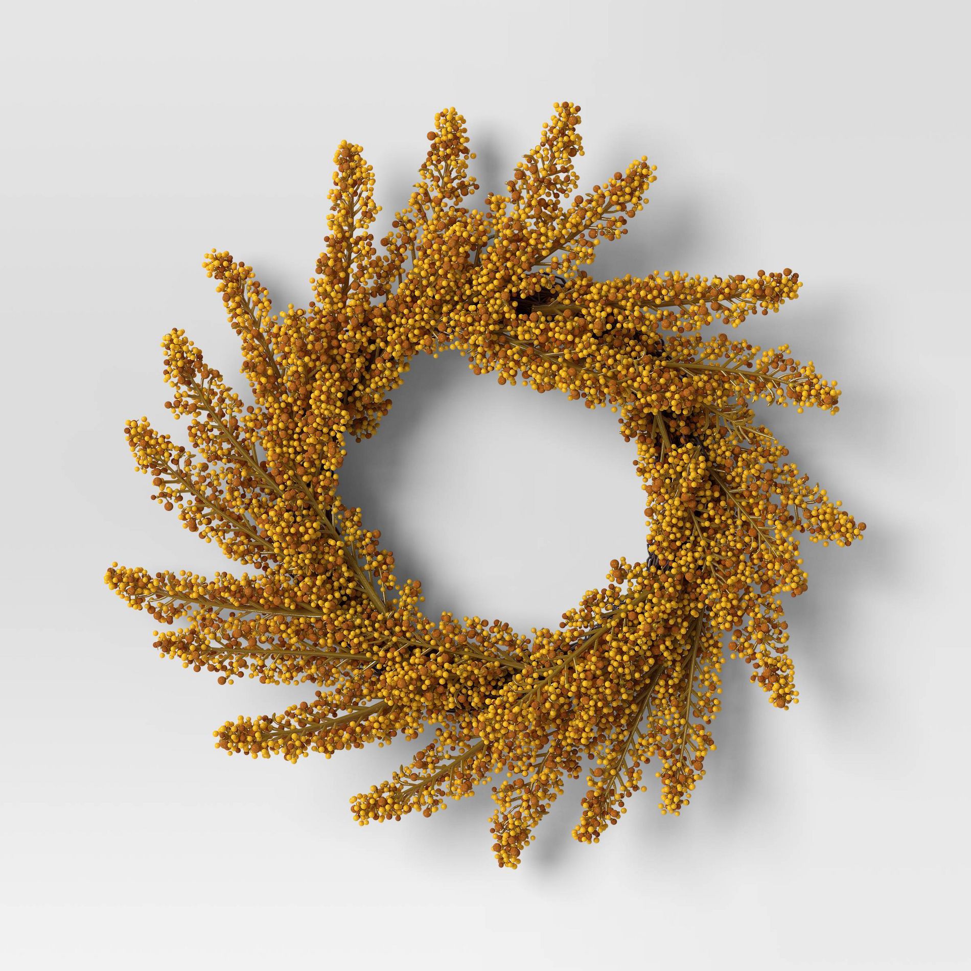 Goldenrod Fall Mini Wreath - Room Essentials™