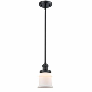 Canton - 1 Light Cord Hung Mini Pendant In Industrial Style-10 Inches Tall and 5.25 Inches Wide - 1 of 1