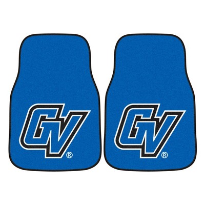 NCAA Grand Valley State Lakers Carpet Car Mat Set - 2pc