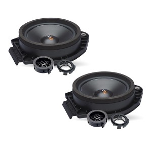 PowerBass OE65C-GM - 6.5" Direct Fit - GMC OEM Component Speaker Upgrade Kit / 60 Wrms - 120Wmax - Pair - 1 of 2