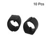 Unique Bargains Breuer Chair Tubing Pipe Foot Round U-Shape Plastic Caps 20mm Dia 10Pcs - 2 of 4