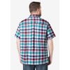KingSize Men's Big & Tall Short-Sleeve Plaid Sport Shirt - 3 of 4