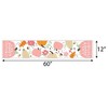 Big Dot of Happiness Girl Little Pumpkin - Petite Fall Birthday Party or Baby Shower Paper Table Runner - 12 x 60 inches - 3 of 4