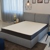 Vynxaria 8-Inch Twin Size Pocket Spring Hybrid Mattress - Soft Euro Top Gel Memory Foam - 2 of 4