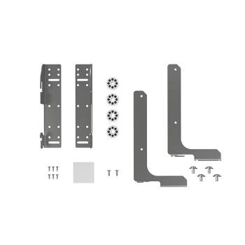Rev-A-Shelf Heavy Duty Door Mounting Kit Adjustable Bracket Metal Frame Set Compatible with 54WC and 54BK Series Waste Trash Containers, 54DM-KIT-1