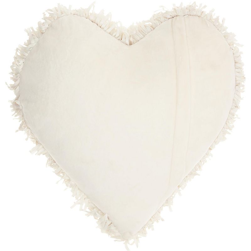 Mina Victory Valentines Day Heart Throw Pillow 18" x 18", 5 of 9