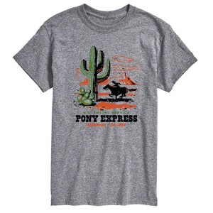 Men's - United States Postal Service - Pony Express Desert Trailblazers Short Sleeve Graphic T-Shirt - 1 of 4