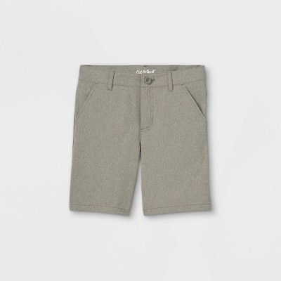 Boys' Flat Front Quick Dry Chino Shorts - Cat & Jack™