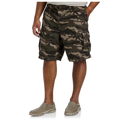 True Nation Cargo Shorts - Men's Big And Tall Black X : Target
