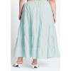 ELOQUII Tiered Maxi Skirt - 3 of 4