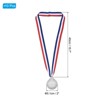 Unique Bargains Zinc Alloy Corrosion-resistant Oxidation-resistant Durable Sports Award Medals 10 Pcs - 2 of 4