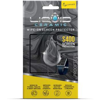 LIQUID CERAMIC Screen Protector with $400 Coverage for All Phones Tablets and Smart Watches