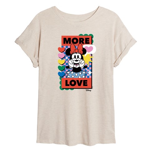 Women's - Disney - Minnie Mouse Oversized Graphic T-Shirt - image 1 of 4