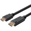 Monoprice DisplayPort 1.2a to HDTV Cable - 3 Feet | Supports Up to 4K Resolution And 3D Video - Select Series - image 2 of 4