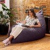 Jaxx Pillow Saxx 5.5-Foot Décor Bean Bag Giant Floor Pillow Lounge, Lush Velvet - 3 of 4