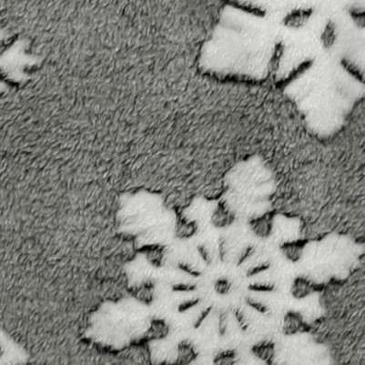 embossed snowflake - grey