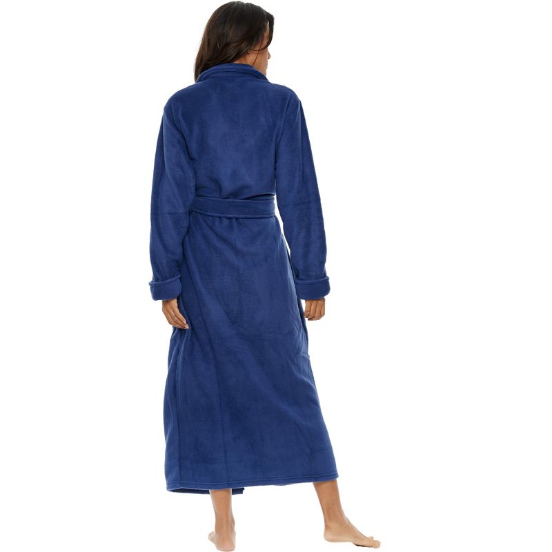 Women's Country Ranch Robe,  Durable Warm No Pill Fleece, Anti Pill Winter Bathrobe, House Coat, 2 of 4