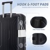 Kumasinova 3Pcs ABS Spinner Luggage Sets,20"24"28"Hardshell Suitcases with TSA Lock,Airline-Approved Checked Luggage Travel Set - 4 of 4