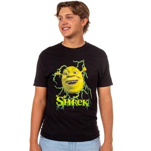Seven Times Six Dreamworks Shrek T-Shirt Men's Lightning Logo Design Top - 1 of 4