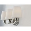 Maxim Lighting Shelter 3 - Light Vanity in  Satin Nickel - 3 of 4