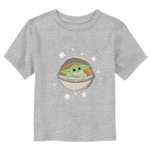 Star Wars: The Mandalorian Grogu Snowflakes T-Shirt - image 1 of 3