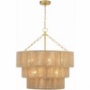 Crystorama Lighting Shyla 10 - Light Chandelier in  Soft Gold - 2 of 4